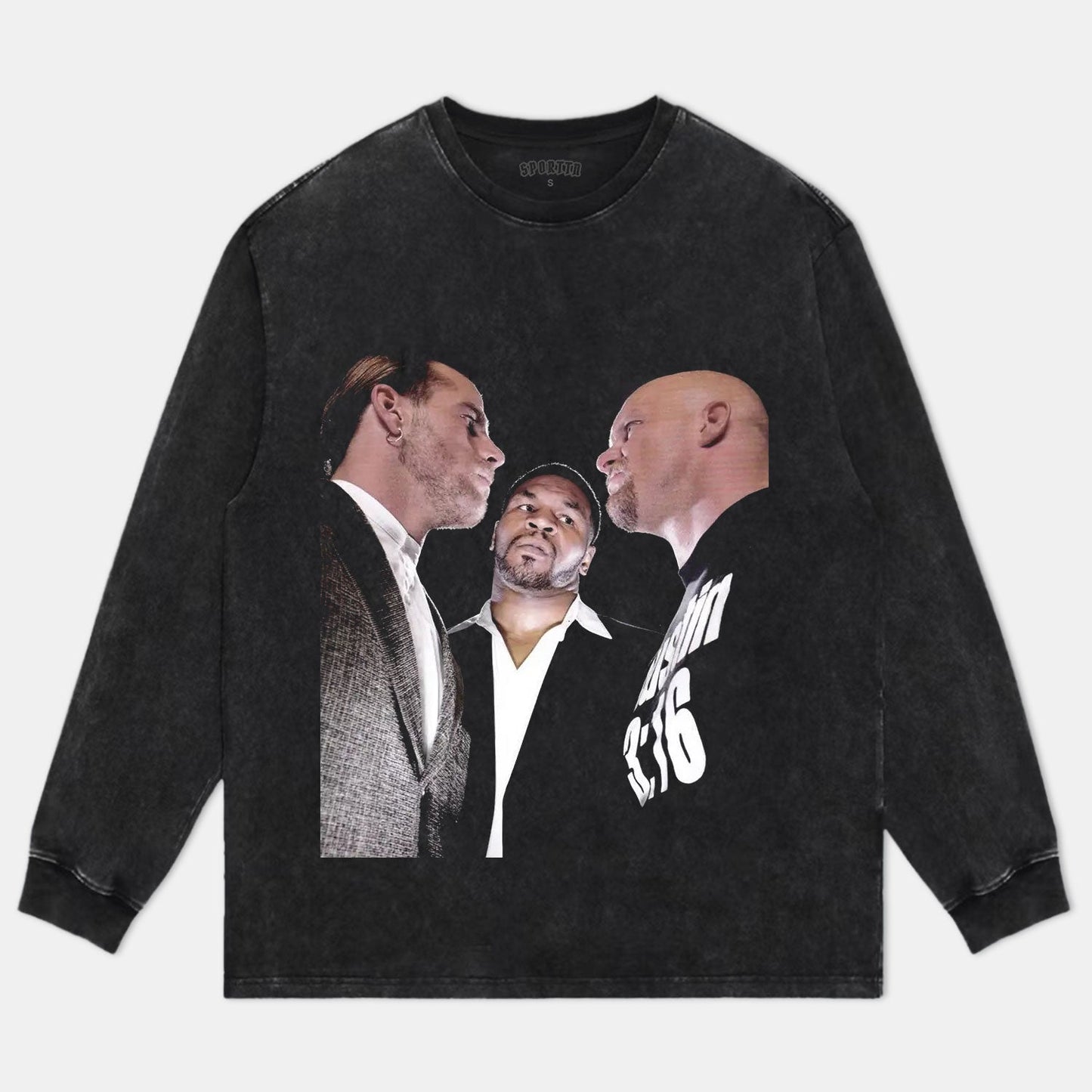 STEVE AUSTIN AND SHAWN MICHAELS LONG SLEEVE | HOODIES - clothing by TeeHivey.com (Image 3)