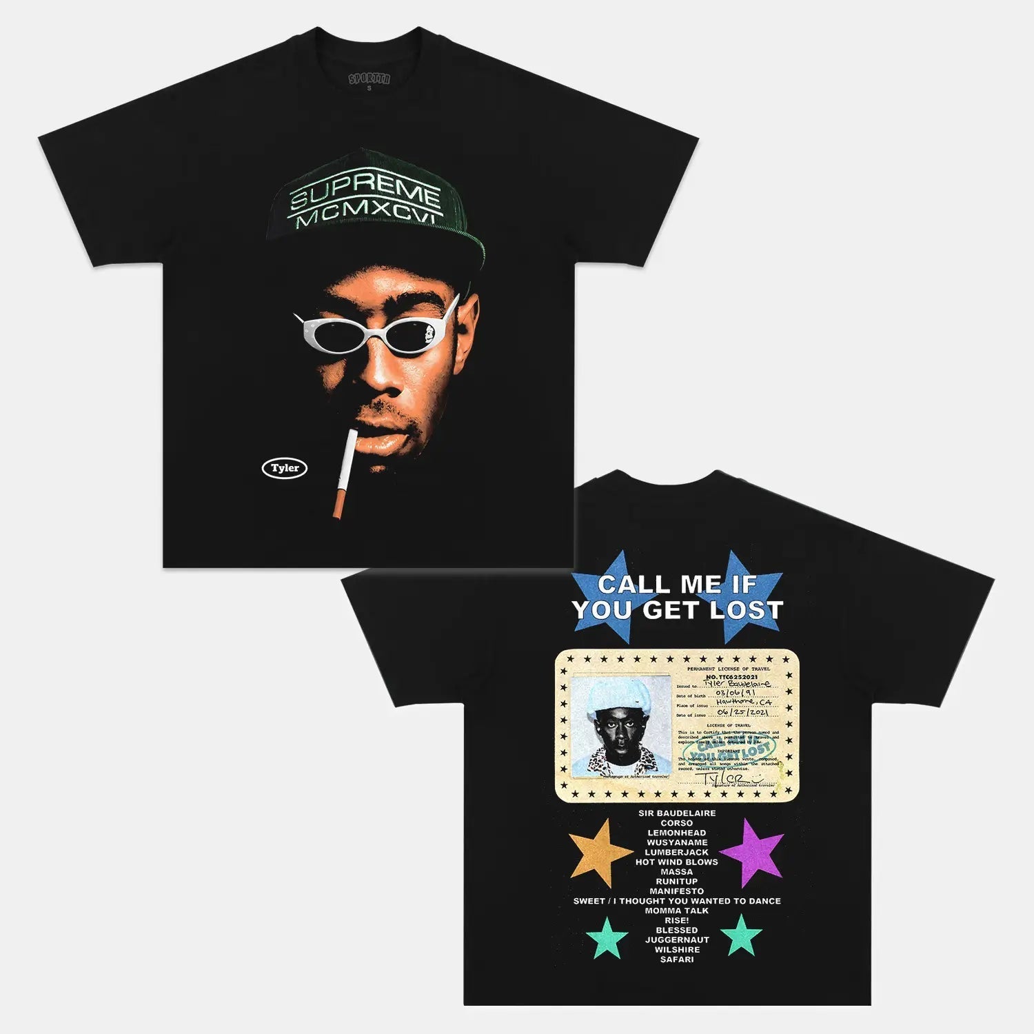 TYLER THE CREATOR TEE Style004 - clothing by TeeHivey.com (Image 1)
