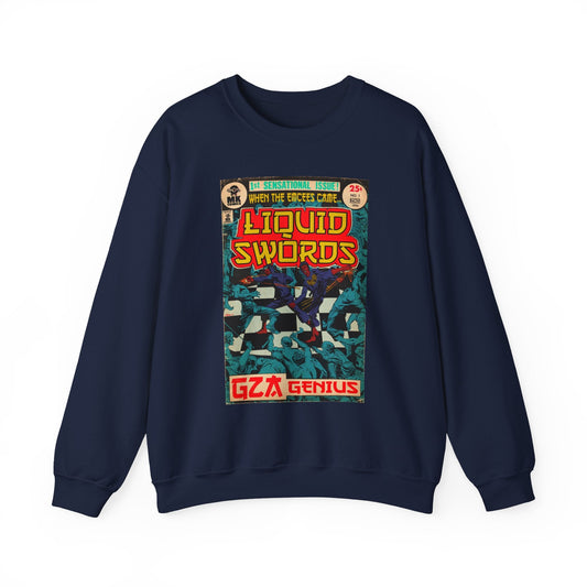 Liquid Swords - Unisex Heavy Blendâ„¢ Crewneck Sweatshirt