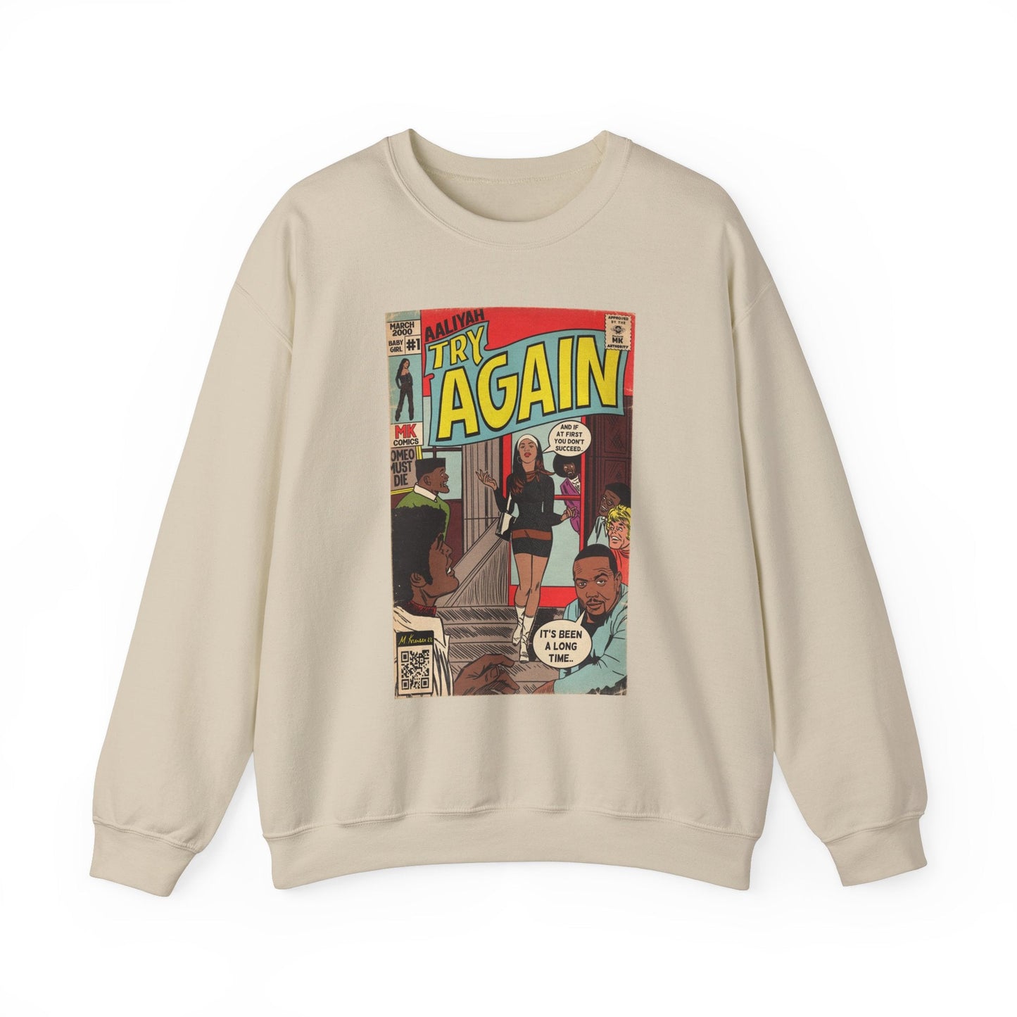 Try Again - Unisex Heavy Blendâ„¢ Crewneck Sweatshirt