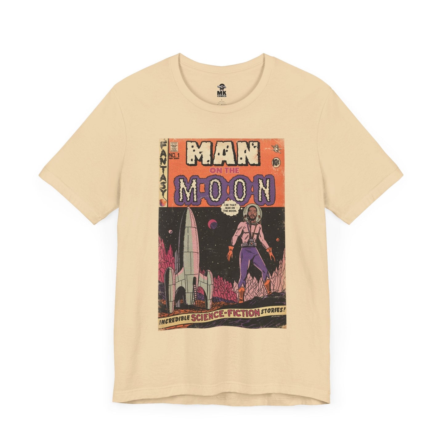 Man On The Moon - Unisex Jersey T-Shirt