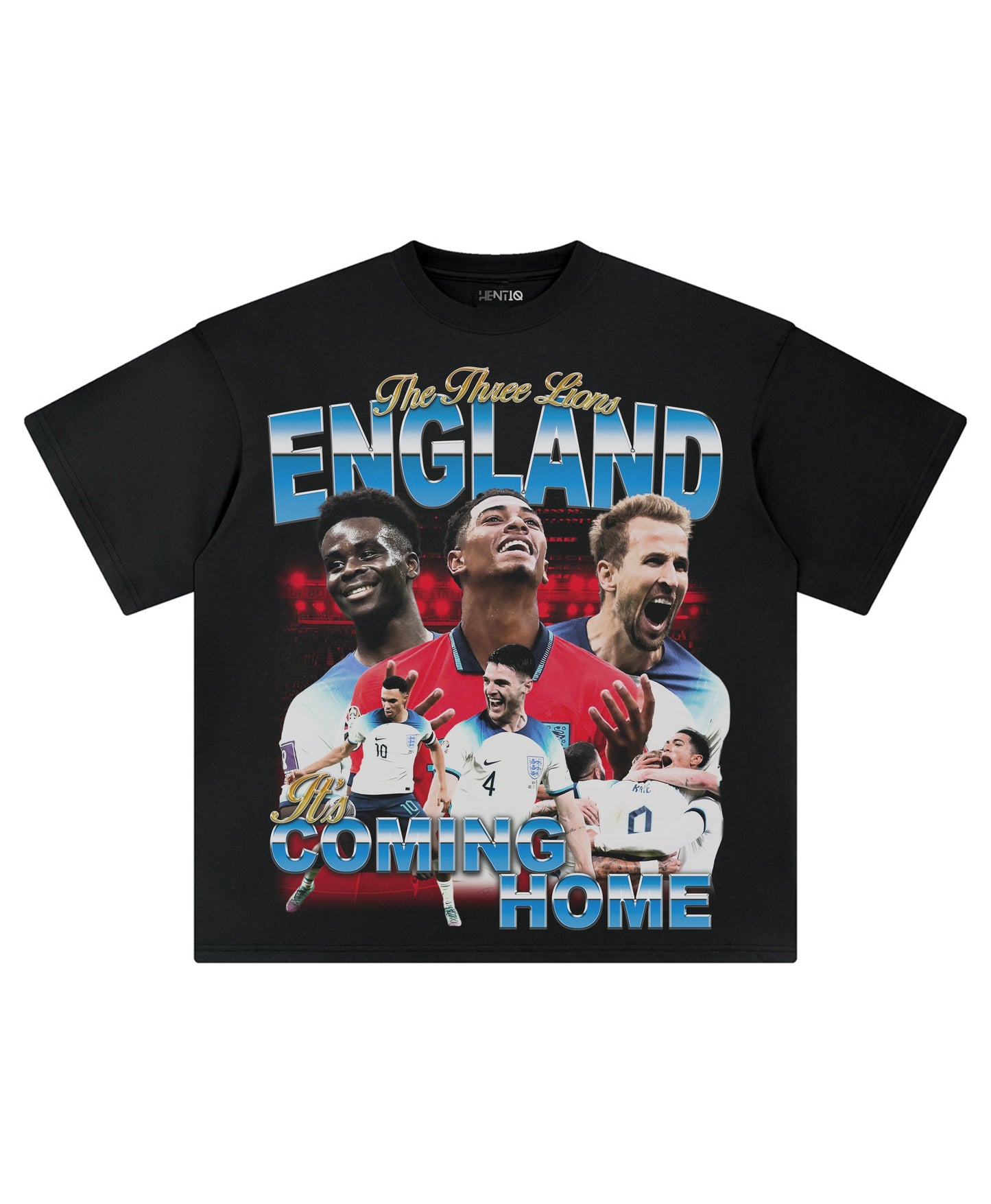 ENGLAND V2 TEE - clothing by TeeHivey.com (Image 2)