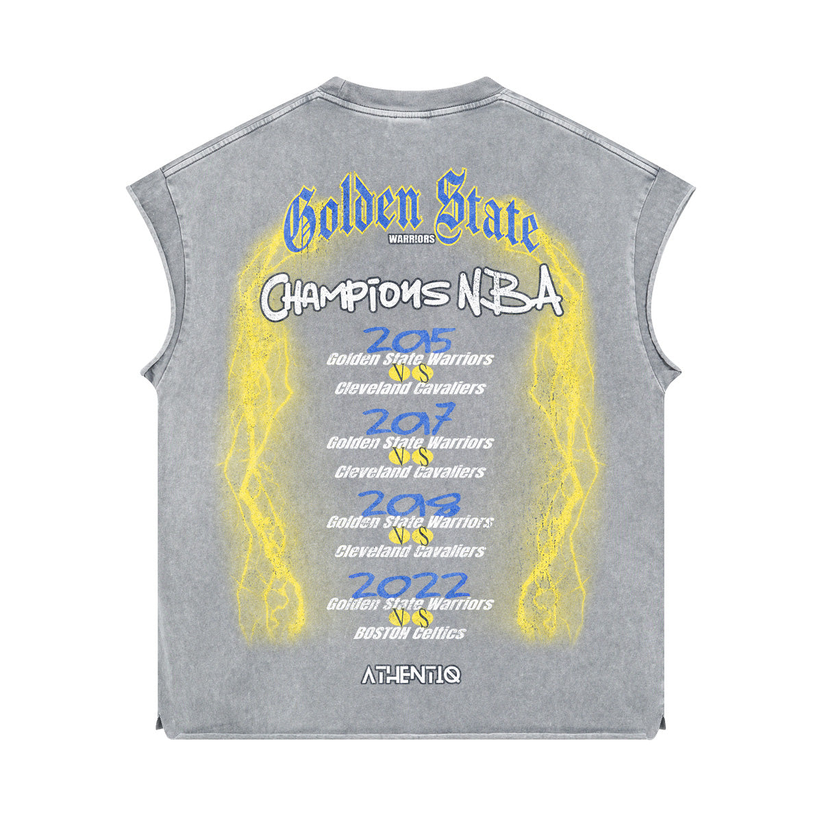 WARRIORS CHAMPS MUSCLE TEE