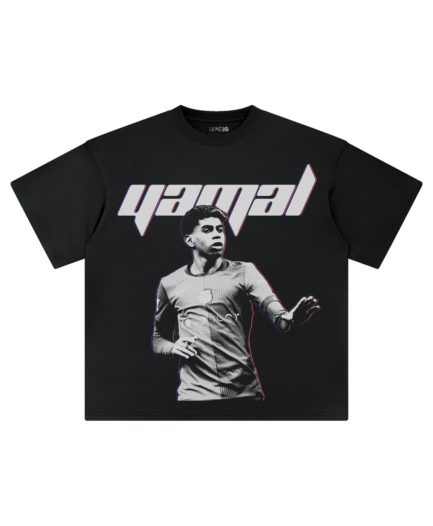 LAMINE YAMAL CALMA Y2K TEE - clothing by TeeHivey.com (Image 4)