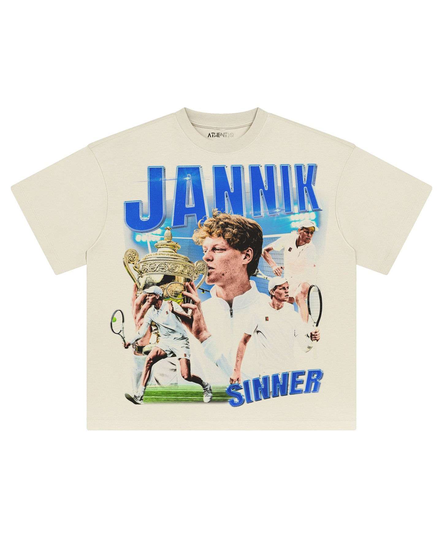 SINNER WIMBELDON TEE - clothing by TeeHivey.com (Image 1)