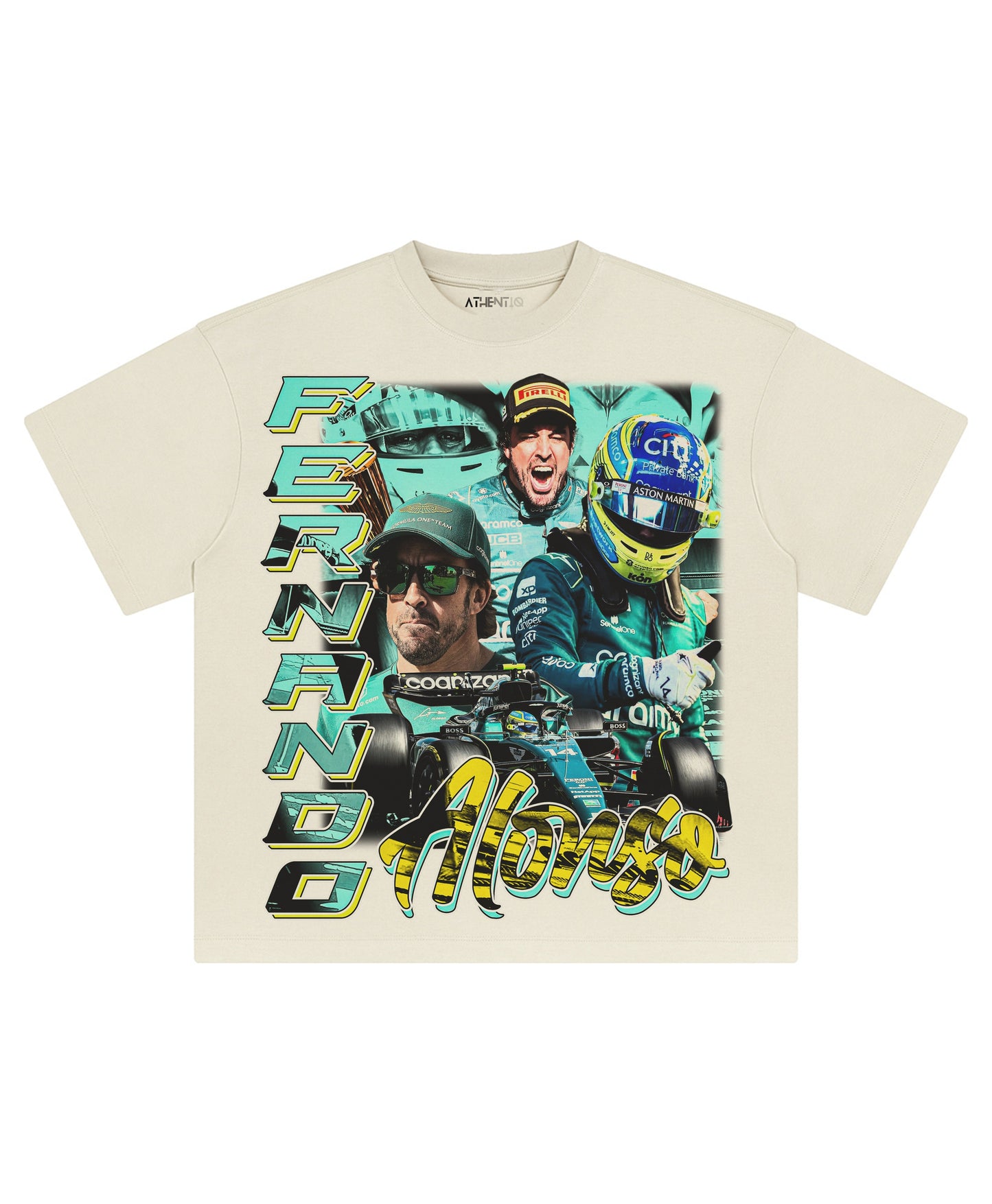 FERNANDO ALONSO ASTON MARTIN TEE - clothing by TeeHivey.com (Image 2)