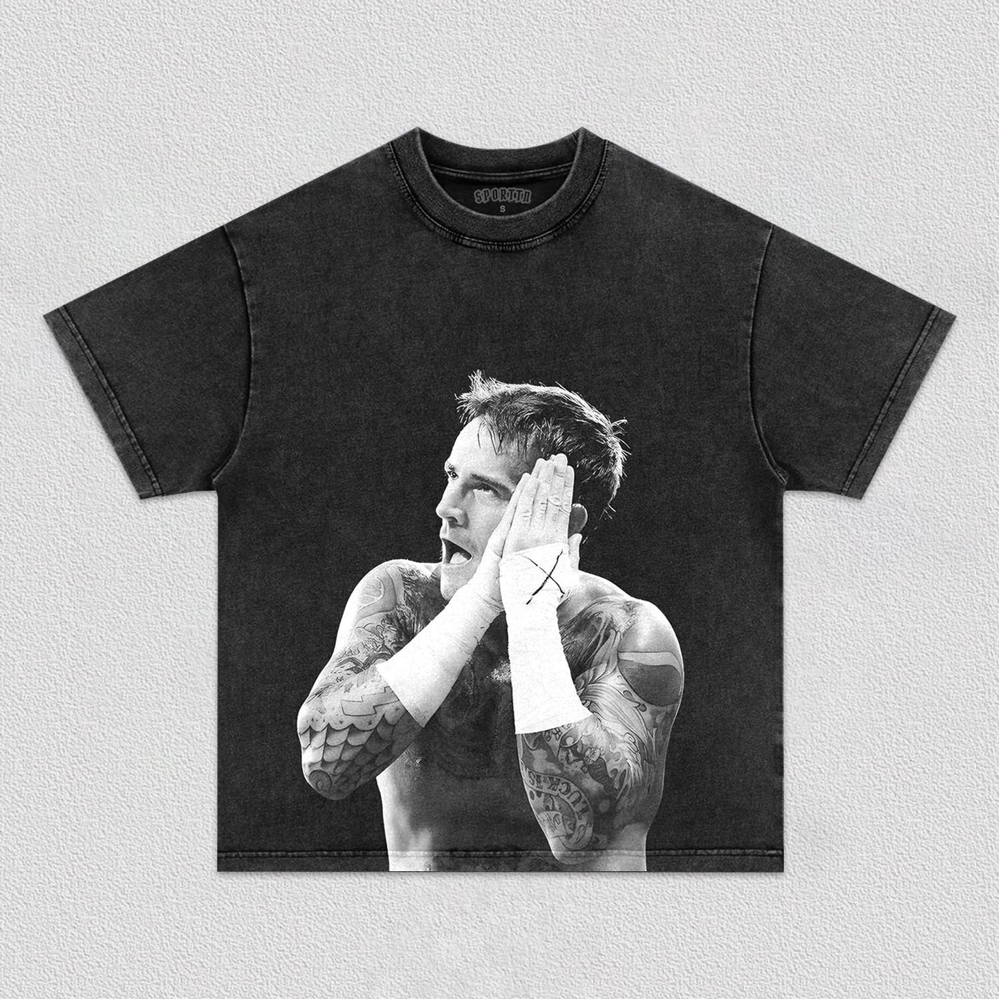 CM PUNK TEE - clothing by TeeHivey.com (Image 1)