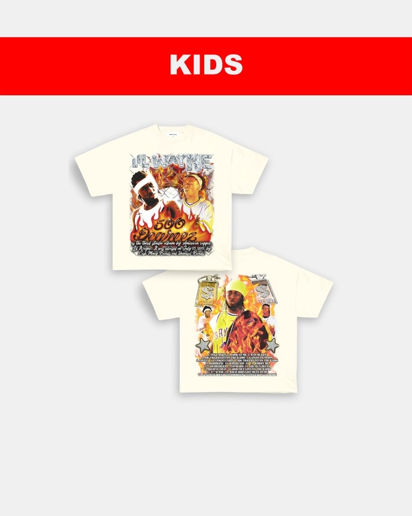 500 DEGREEZ - KIDS TEE - [DS]