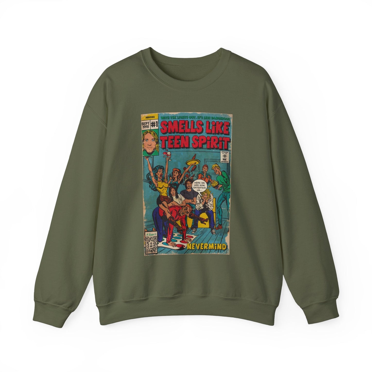 Smells Like Teen Spirit -  Unisex Heavy Blendâ„¢ Crewneck Sweatshirt