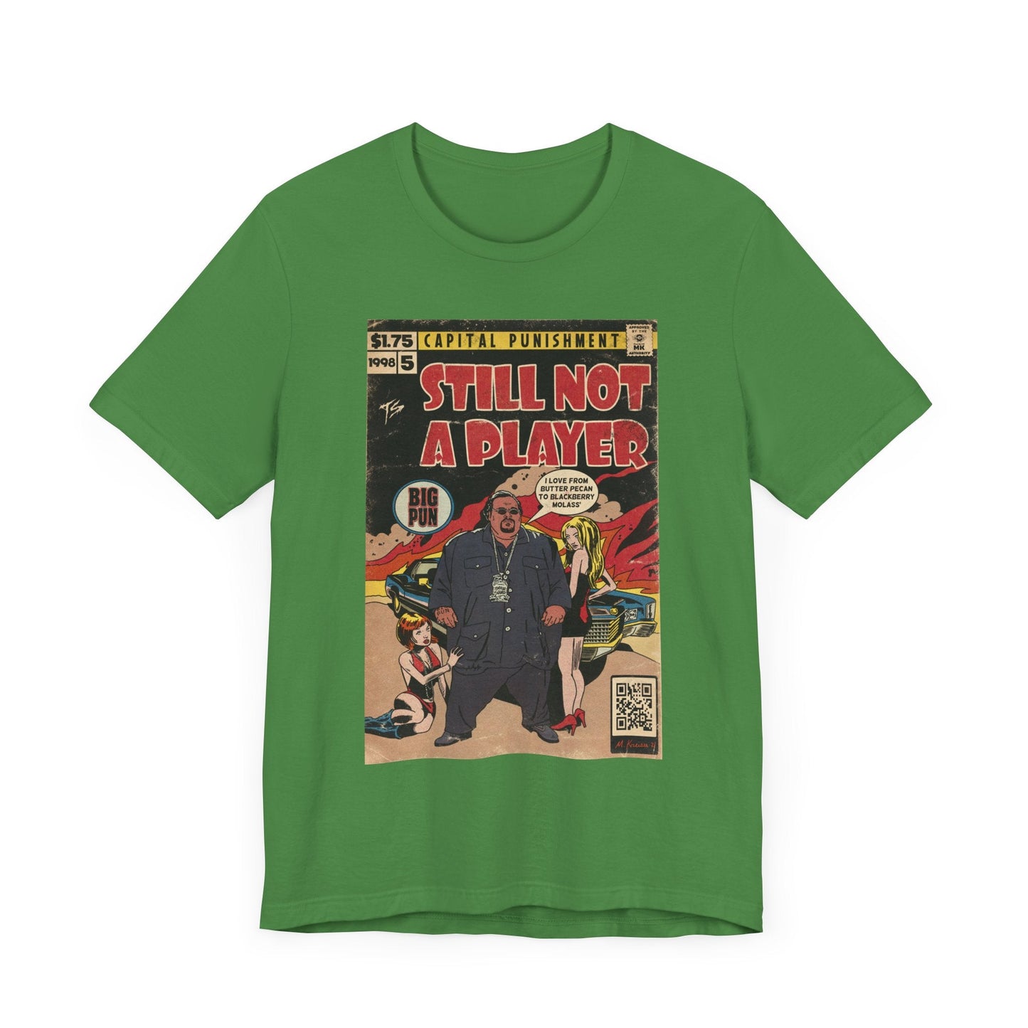 Still Not A Player - Hip Hop Comics- Unisex Jersey Short Sleeve Tee