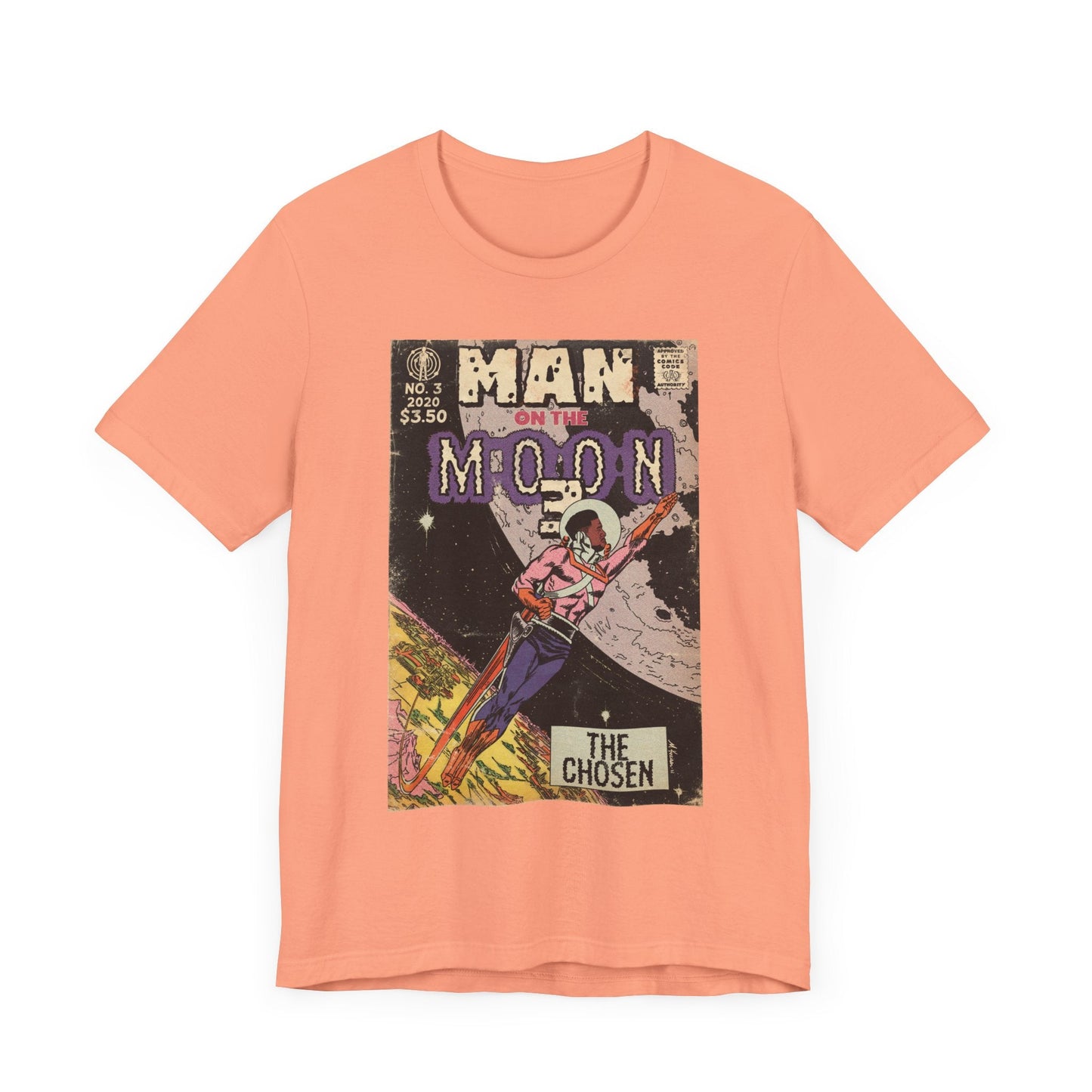 Man on the Moon 3 - Unisex Jersey T-Shirt