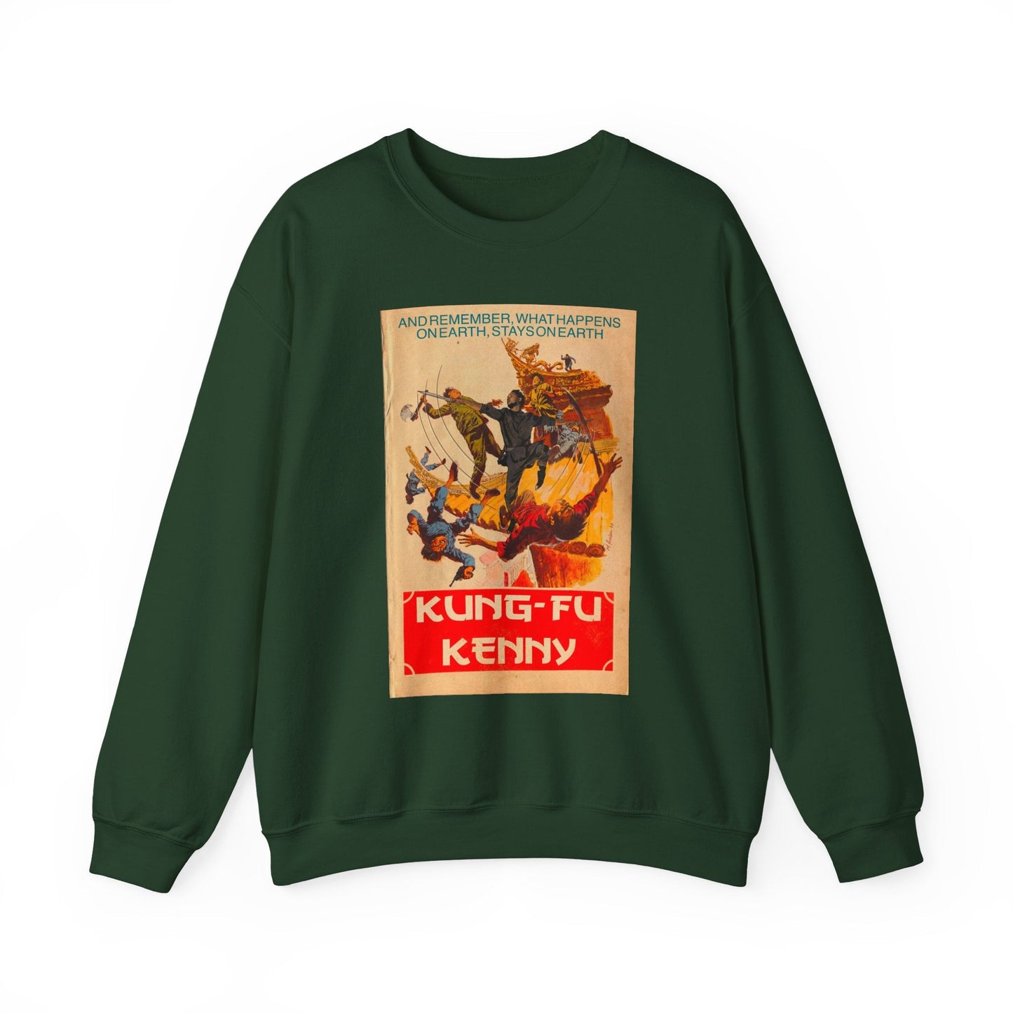 Kung Fu Kenny - Unisex Heavy Blendâ„¢ Crewneck Sweatshirt