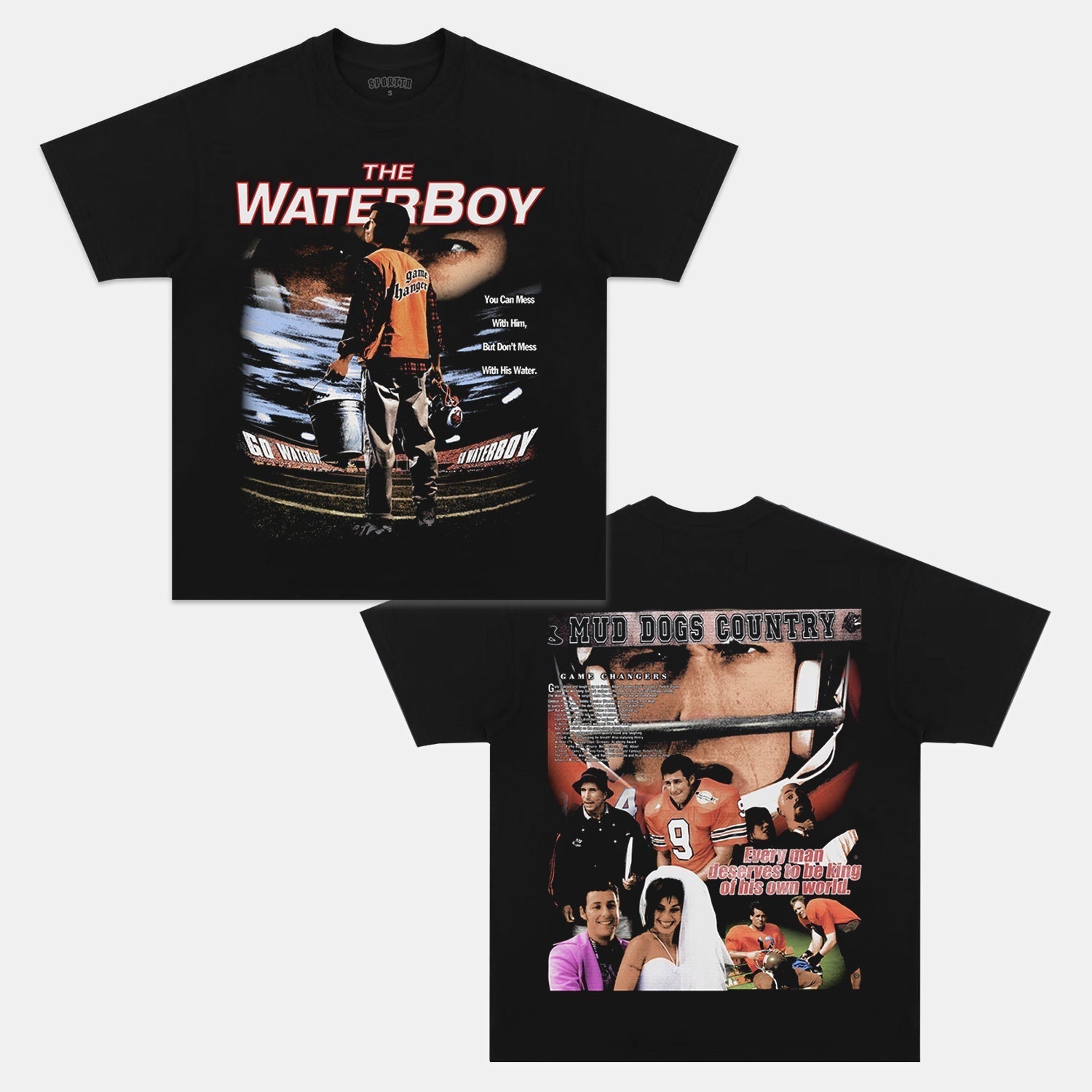 THE WATERBOY TEE - clothing by TeeHivey.com (Image 1)