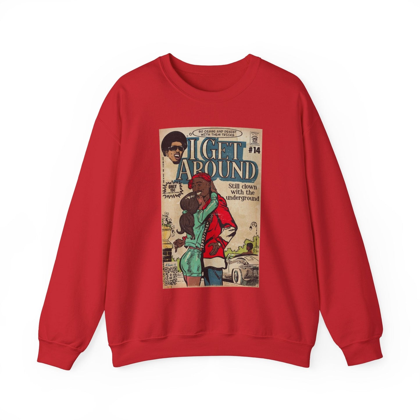 I Get Around - Unisex Heavy Blendâ„¢ Crewneck Sweatshirt