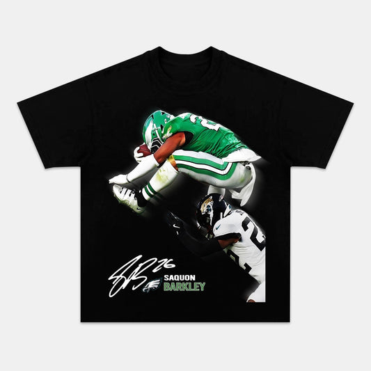 SAQUON REVERSE HURDLE TEE Style001