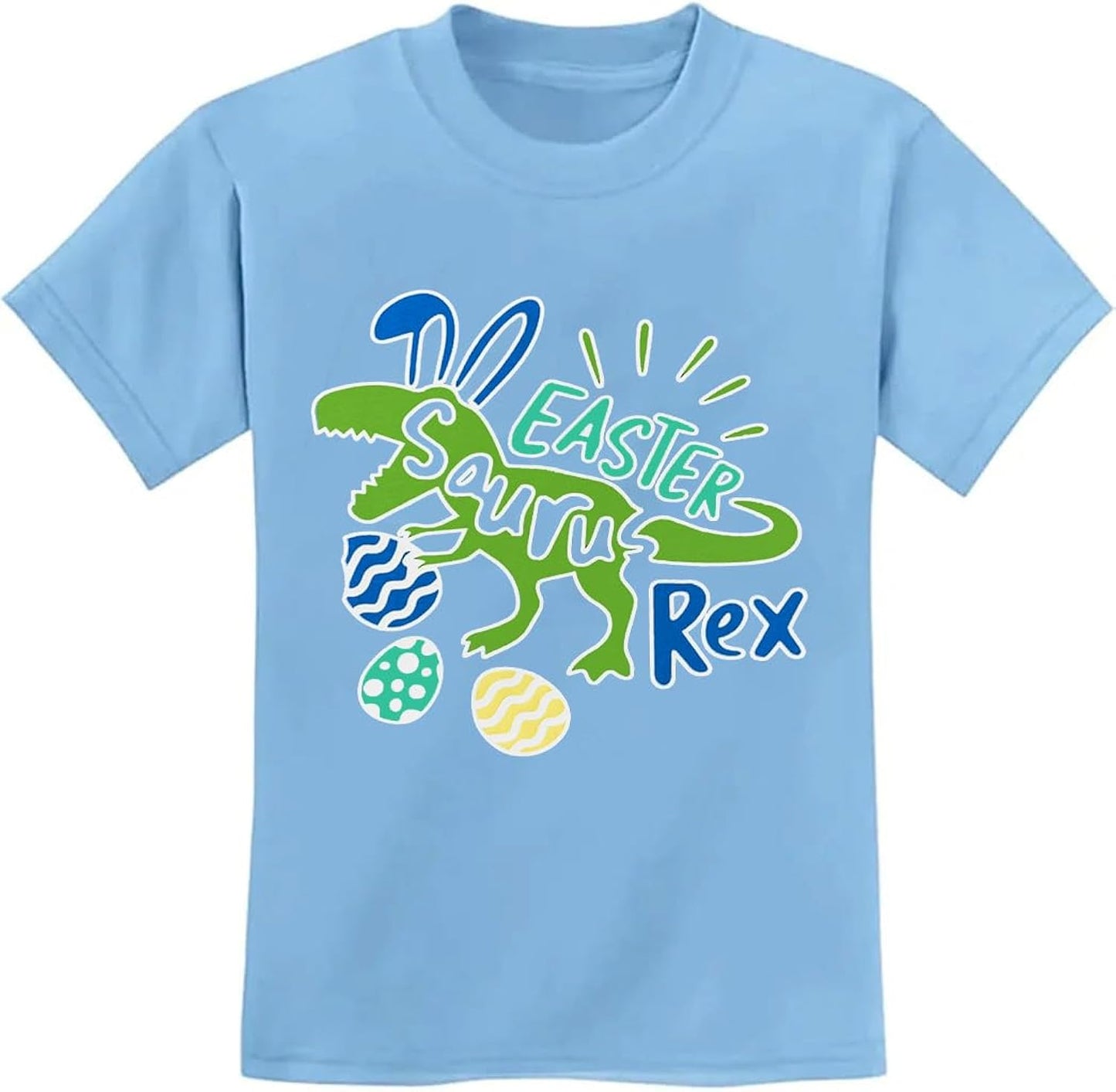 Easter Shirt for Toddler Boys Girls Eggs Hunt Bunny Outfits Digging Tractor Kids T-Shirt