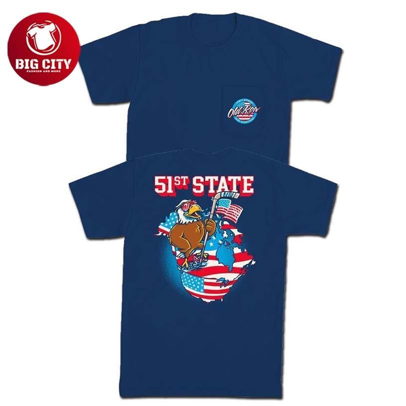 51st State 2026 Old Row Two Sided Shirt