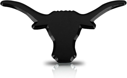 University of Texas Longhorn Black Car Emblem