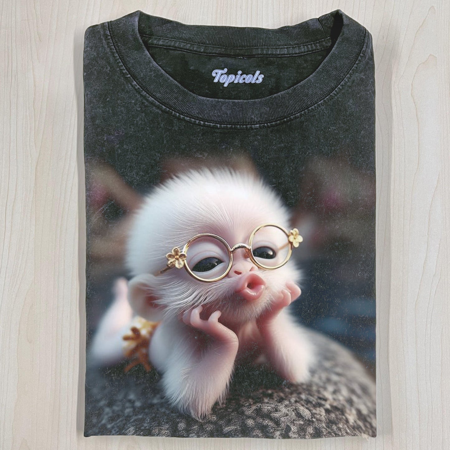 CUTE LITTLE MONKEY T-SHIRT - clothing by TeeHivey.com
