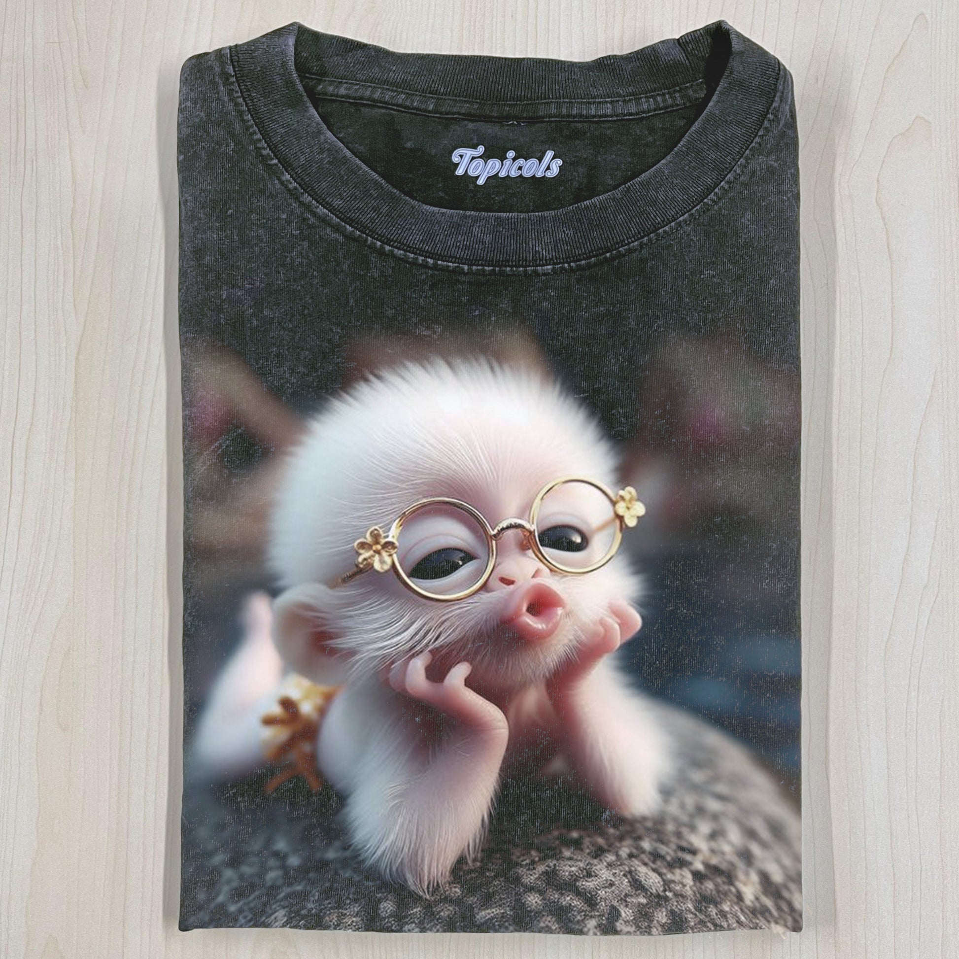 CUTE LITTLE MONKEY T-SHIRT - clothing by TeeHivey.com