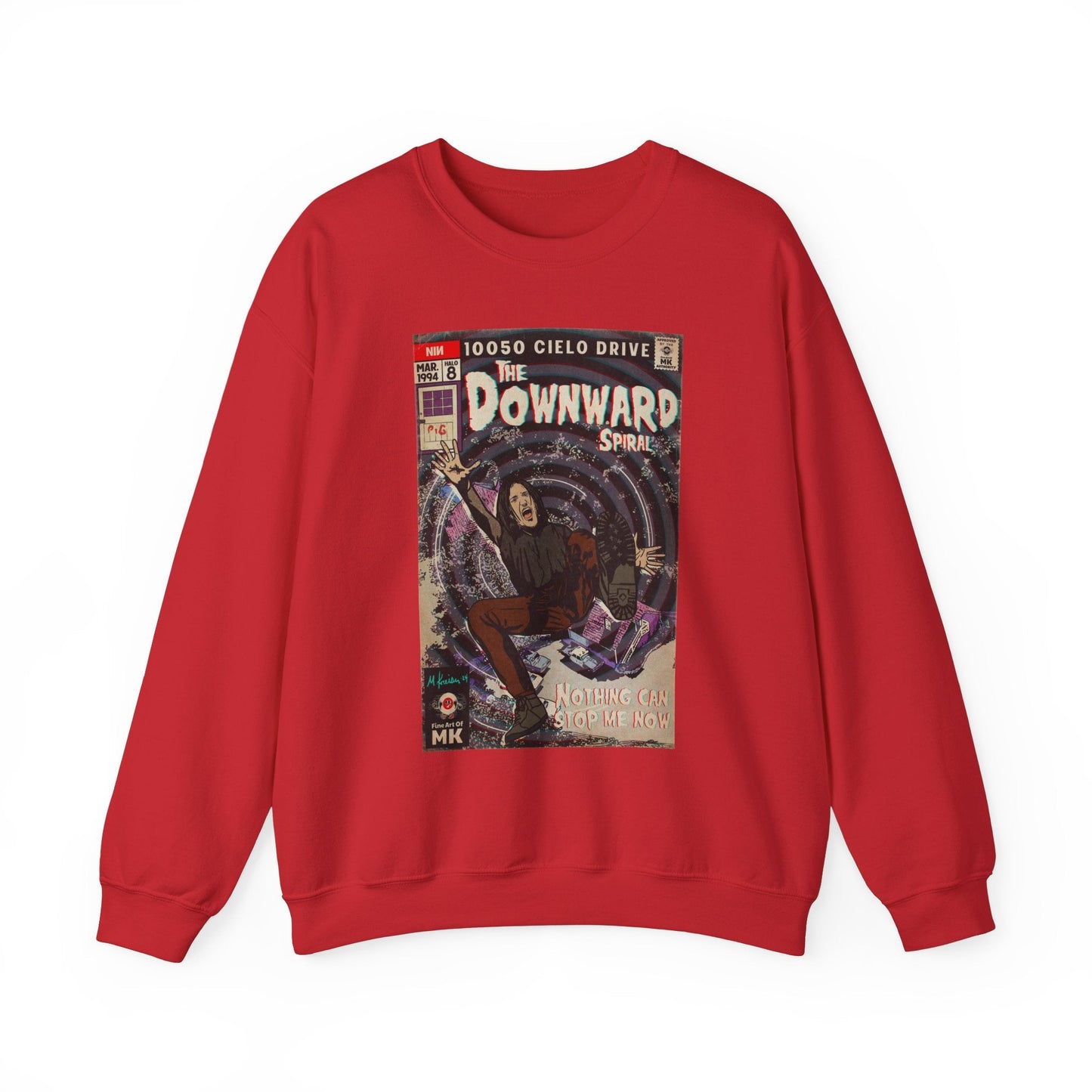 The Downward Spiral - Unisex Heavy Blendâ„¢ Crewneck Sweatshirt