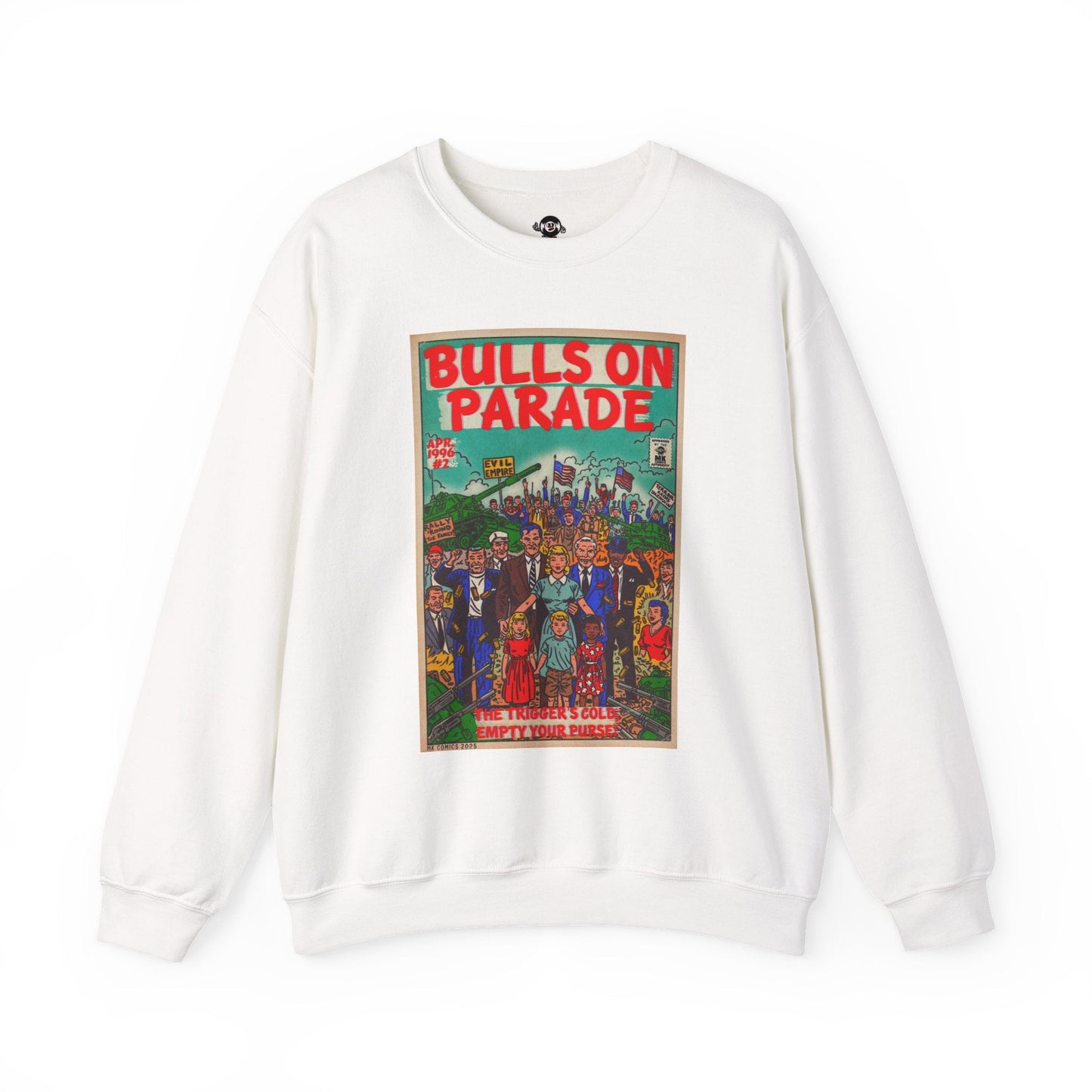 Bulls Parade - Unisex Heavy Blendâ„¢ Crewneck Sweatshirt