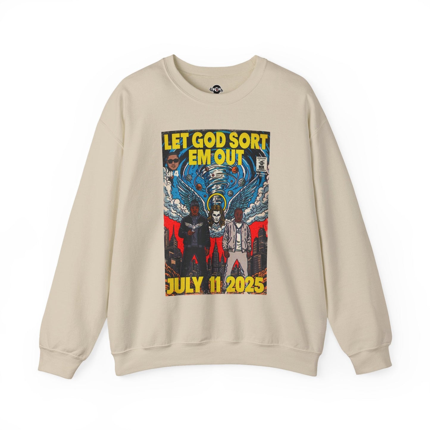 Let God Sort Em Out - Unisex Heavy Blendâ„¢ Crewneck Sweatshirt