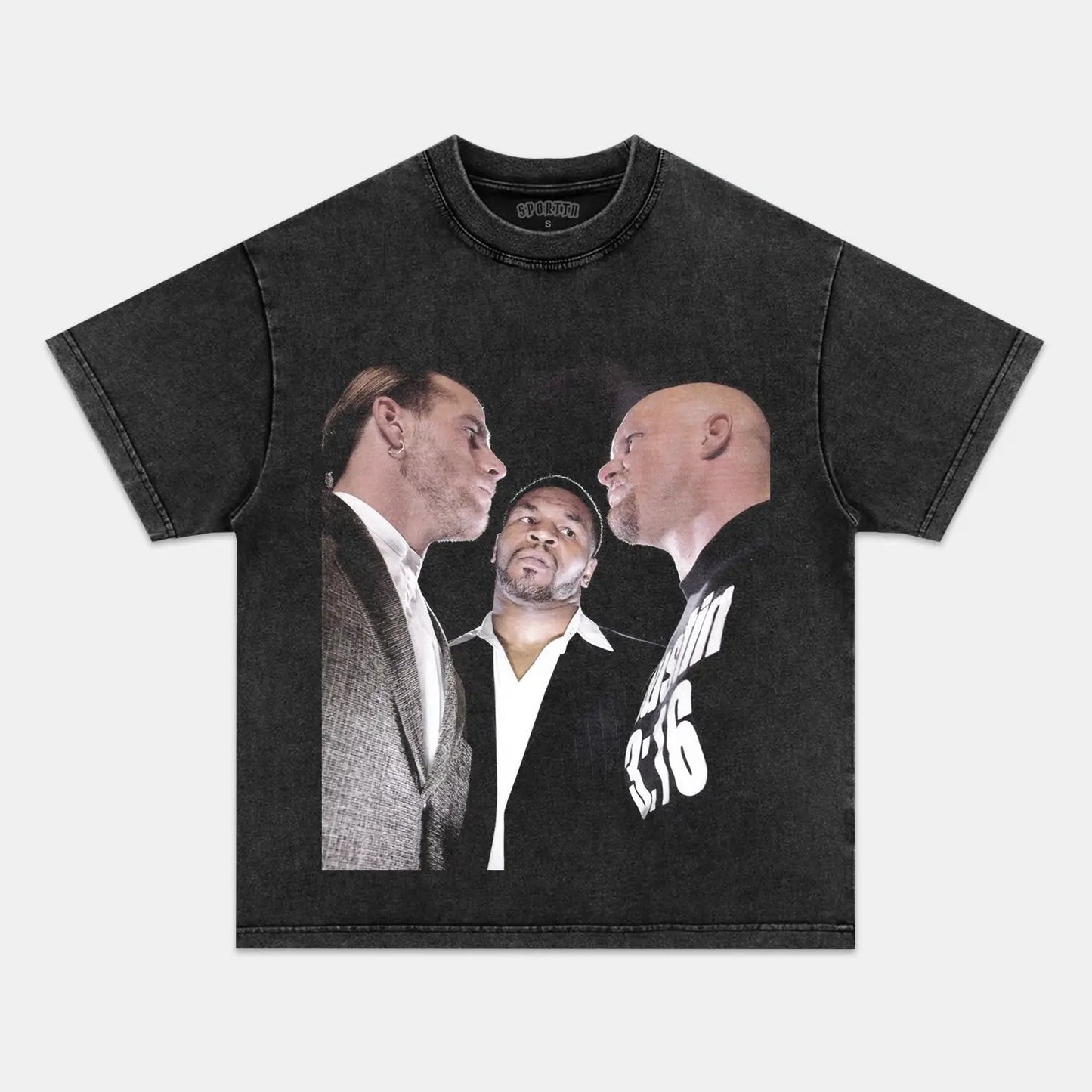 STEVE AUSTIN AND SHAWN MICHAELS TEE - clothing by TeeHivey.com (Image 2)