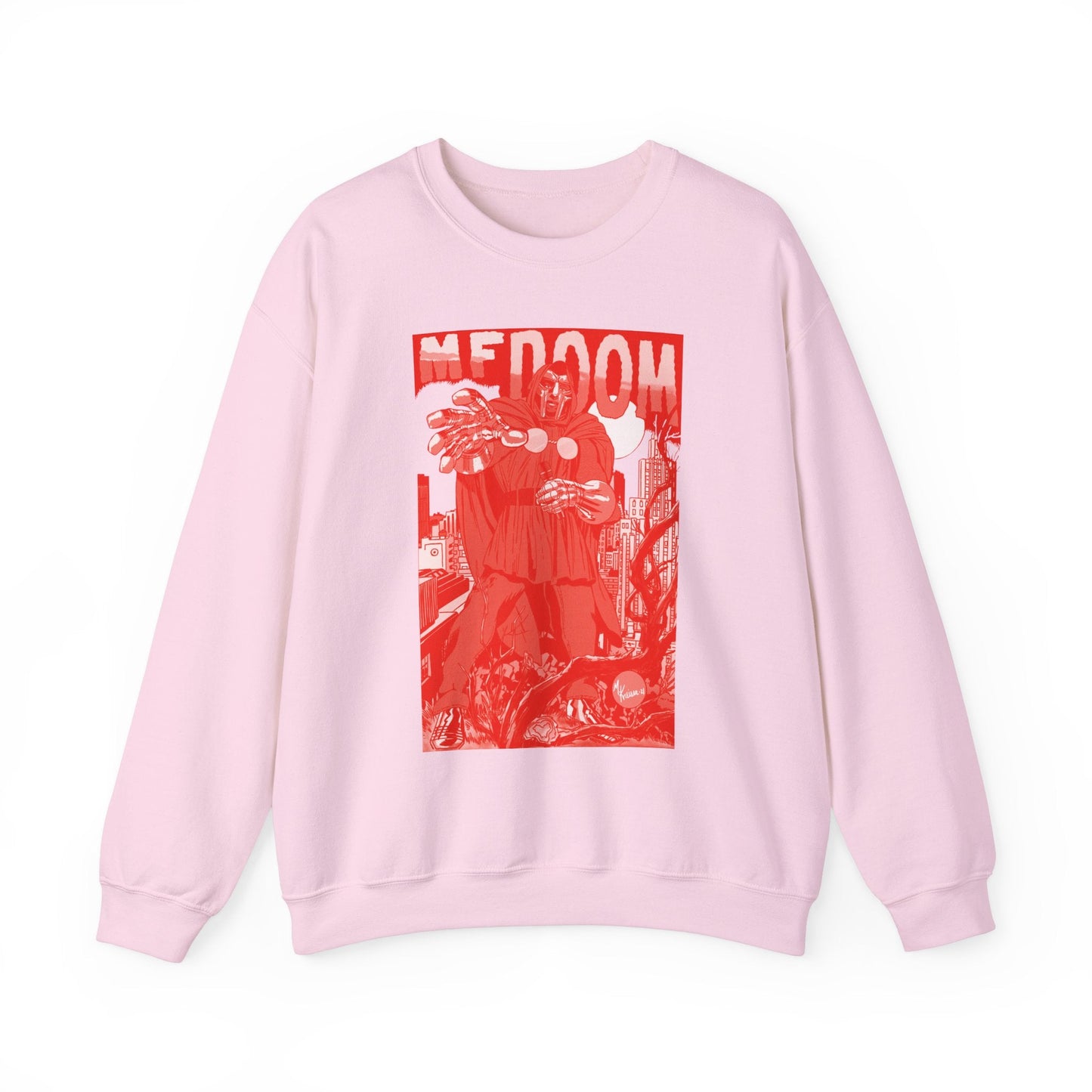 DOOM - Comic Book Art - RED VARIANT - Unisex Heavy Blendâ„¢ Crewneck Sweatshirt