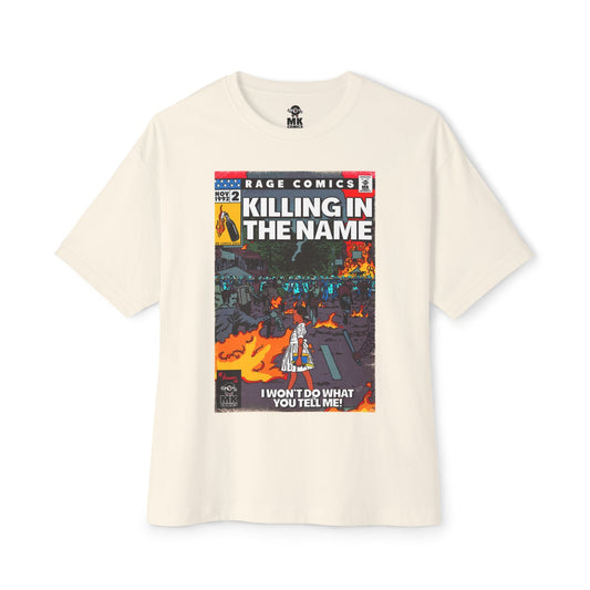 Rage - Killing In the Name - Unisex Oversized Boxy Tee