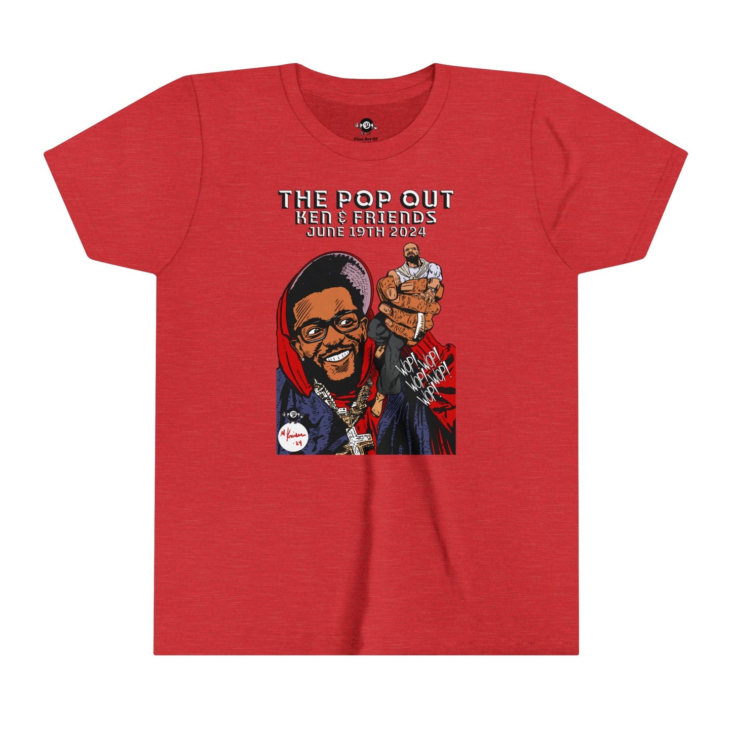 KIDS - The Pop Out - Youth Short Sleeve Tee - clothing by TeeHivey.com (Image 3)