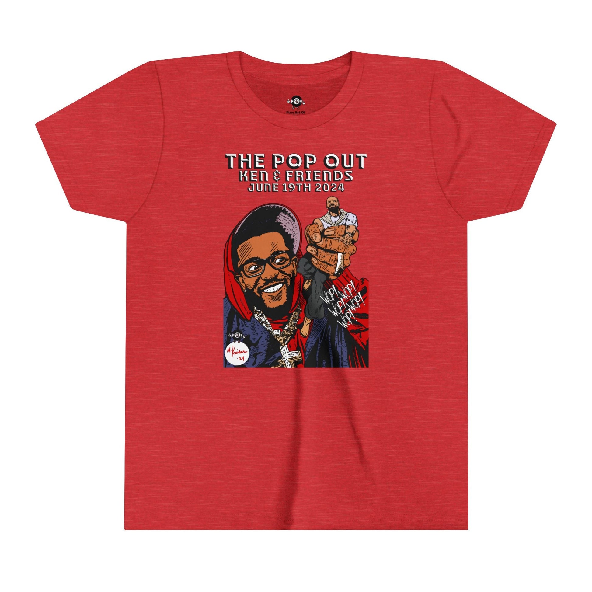 KIDS - The Pop Out - Youth Short Sleeve Tee - clothing by TeeHivey.com (Image 3)