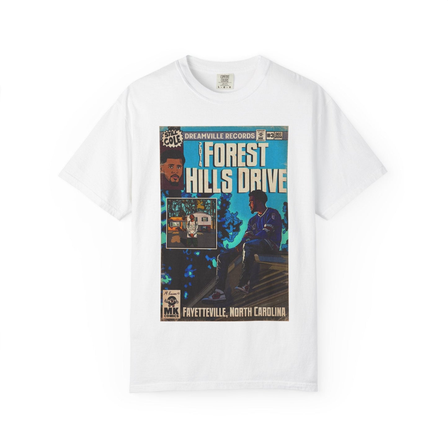 Forest Hills Drive - Unisex Garment-Dyed T-shirt