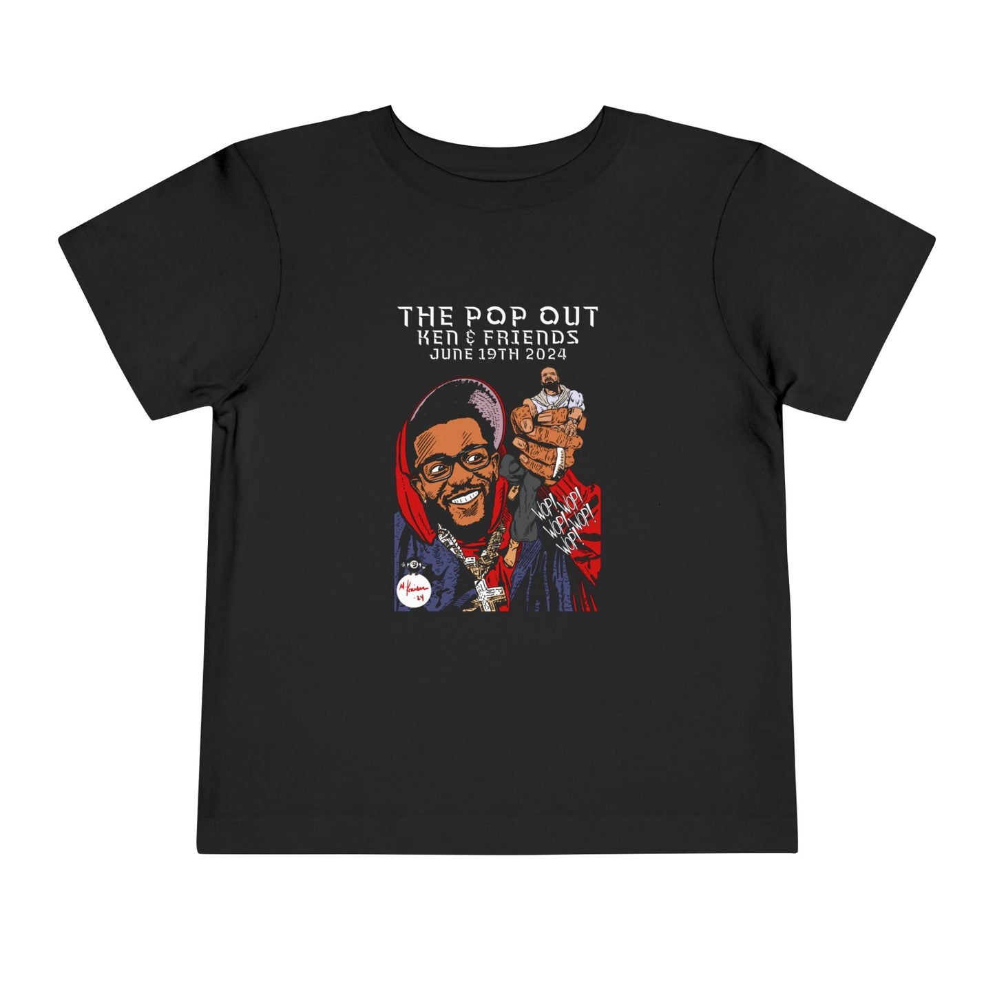 The Pop Out - Toddler Short Sleeve Tee - clothing by TeeHivey.com (Image 4)