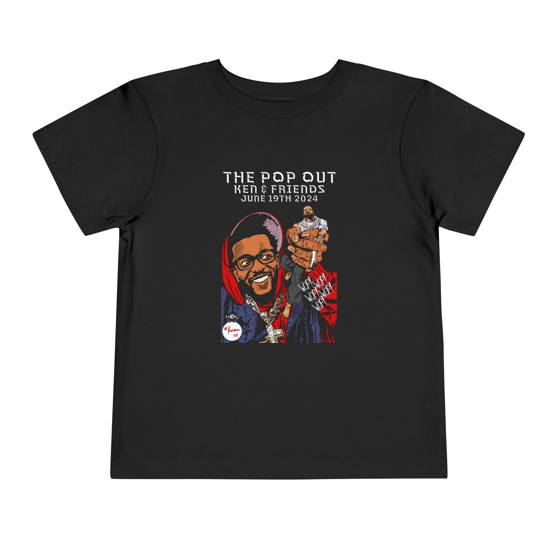 The Pop Out - Toddler Short Sleeve Tee - clothing by TeeHivey.com (Image 4)