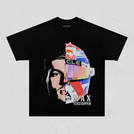 MAX VERSTAPPEN BIG FACE TEE - clothing by TeeHivey.com (Image 1)