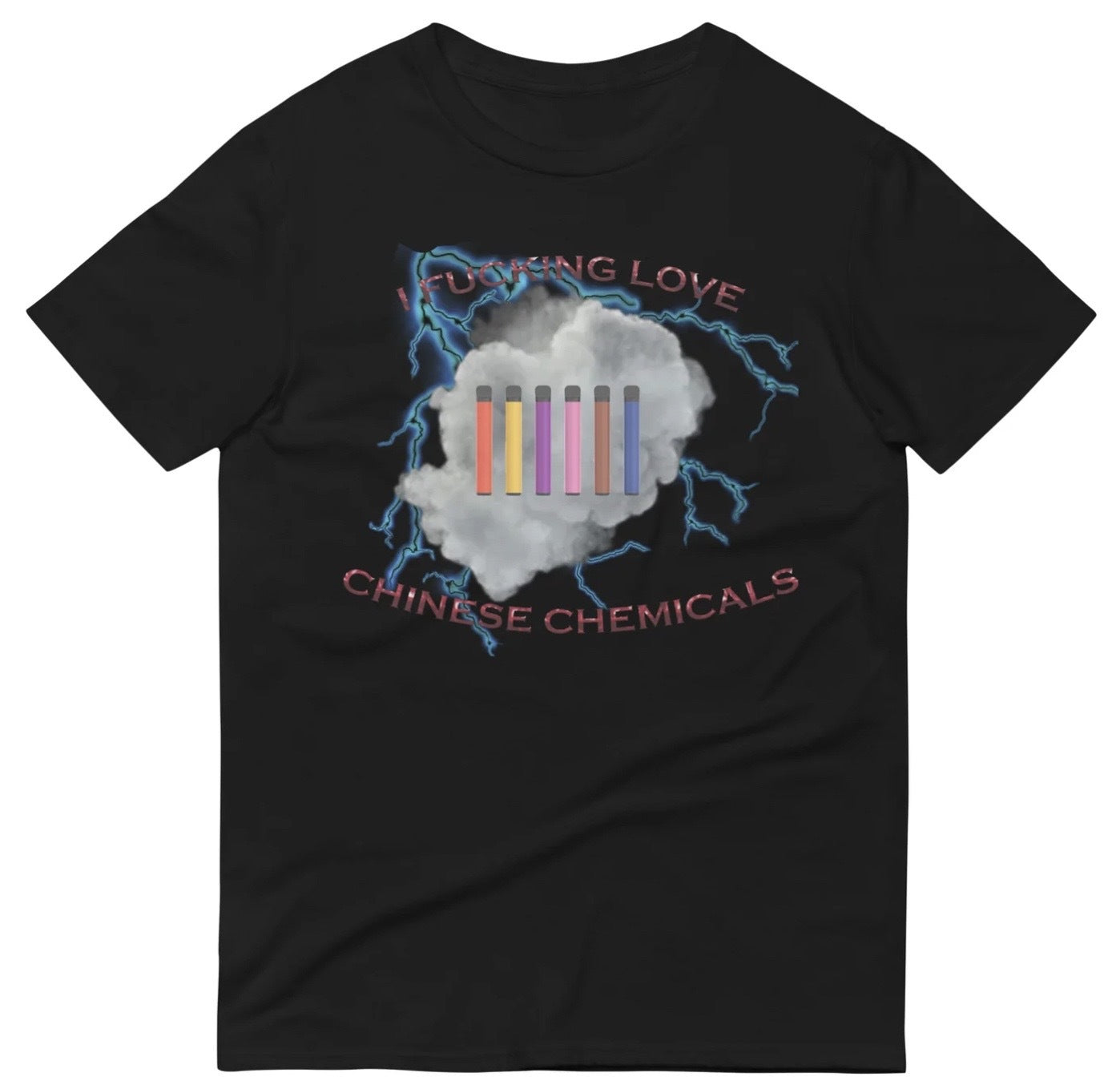 I love Chinese Chemicals Tee (White) - clothing by TeeHivey.com (Image 2)