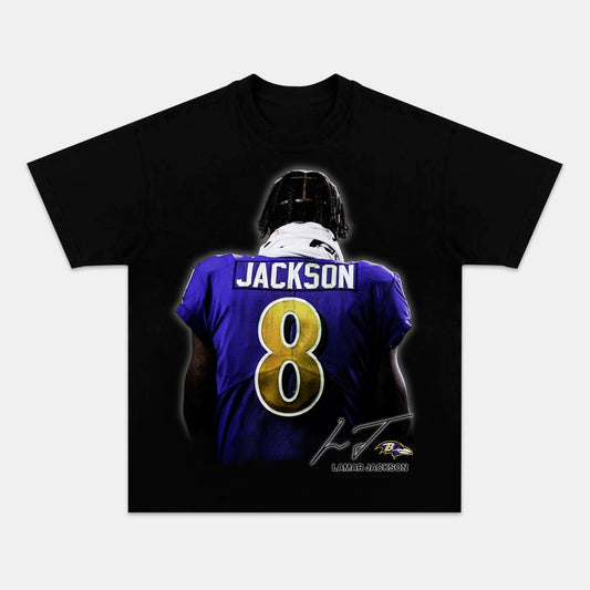 LAMAR JACKSON TEE - clothing by TeeHivey.com (Image 1)