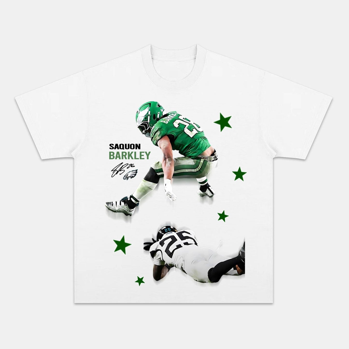 SAQUON BARKLEY V2 TEE - clothing by TeeHivey.com (Image 3)