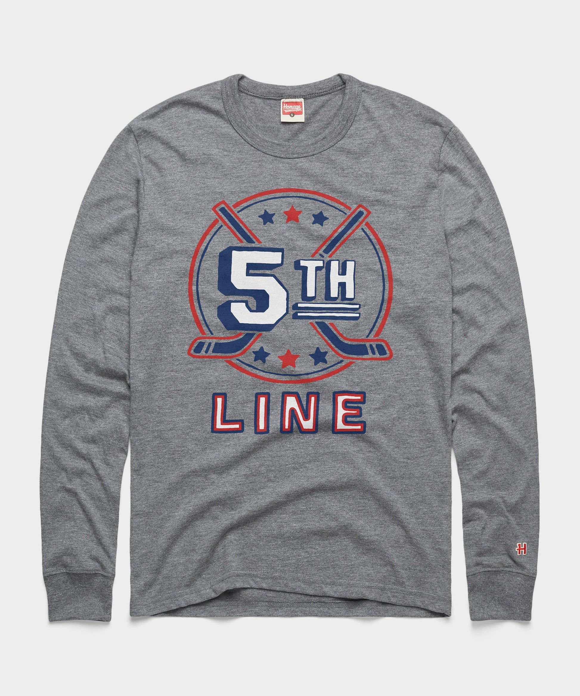 5th Line Crest Long Sleeve Tee