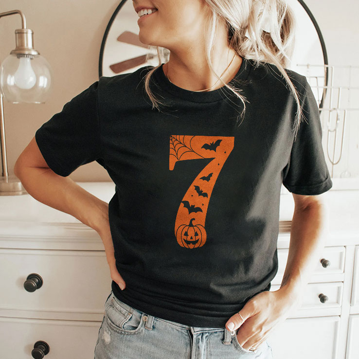 6 7 Halloween Matching T Shirt