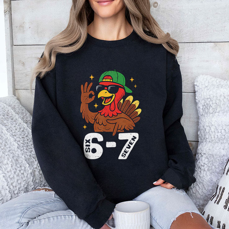 6 7 Six Seven Turkey Gen Z Alpha Meme T Shirt