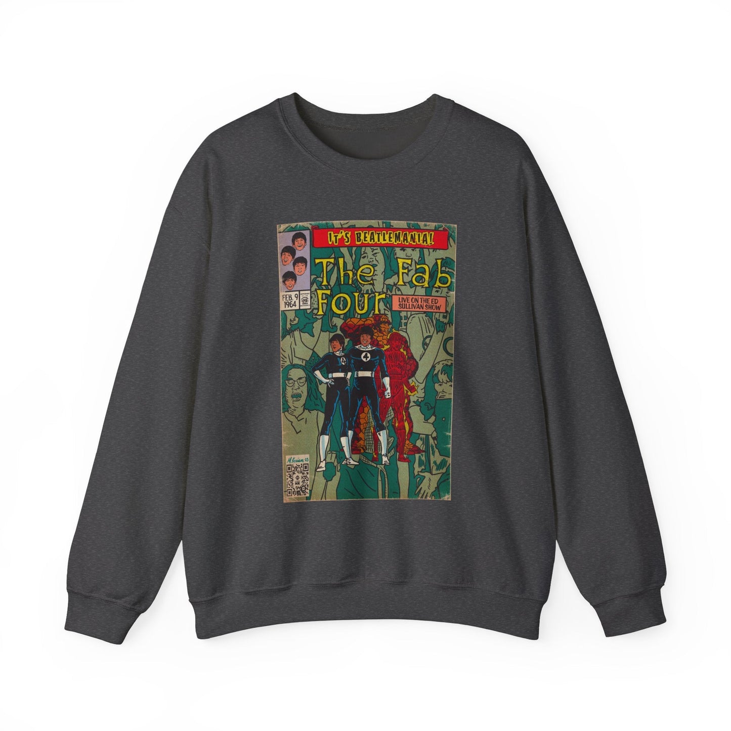 Beatlemania -  Unisex Heavy Blendâ„¢ Crewneck Sweatshirt