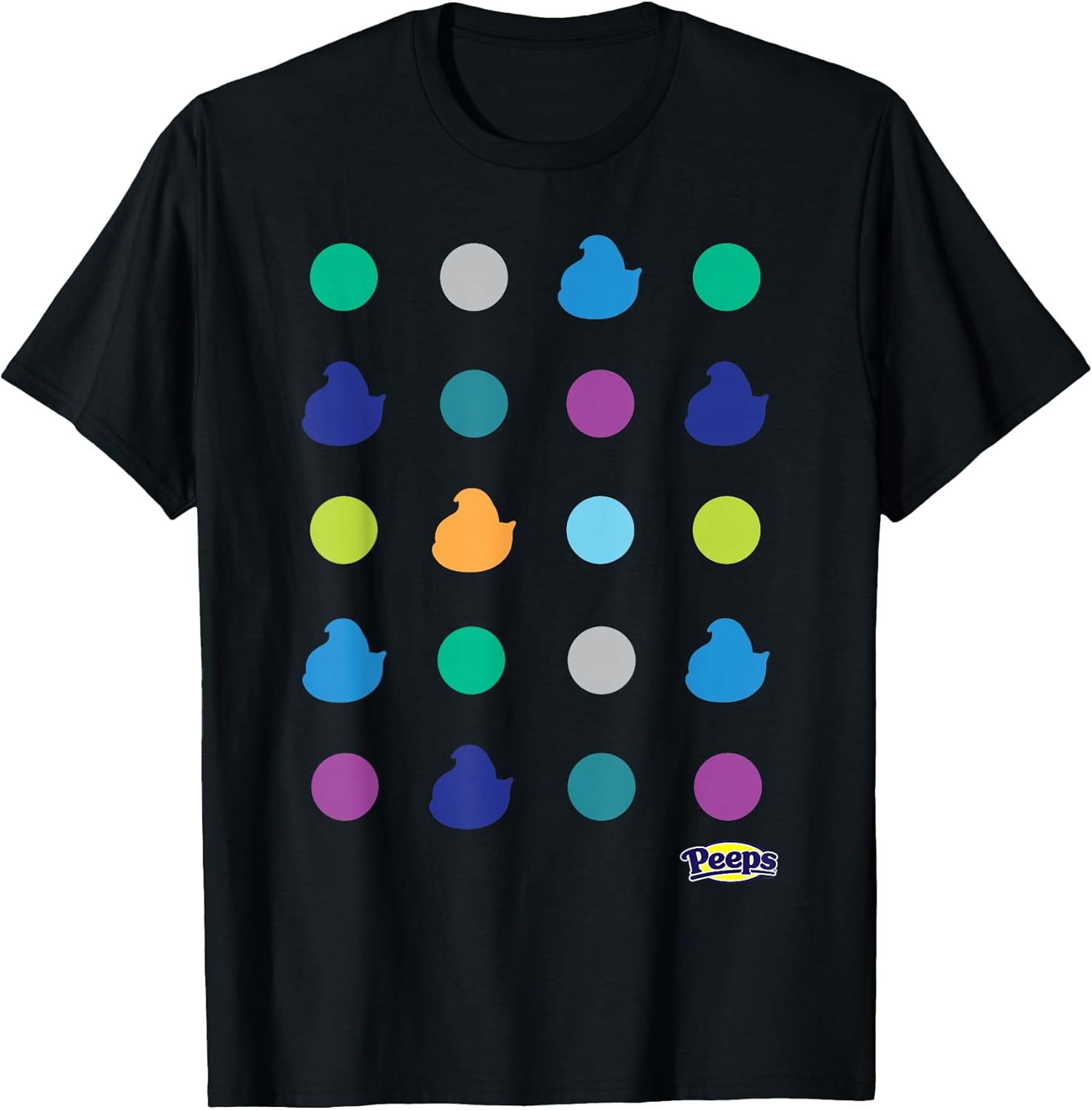 Easter Minimalist Chicks & Dots Pop Art T-Shirt
