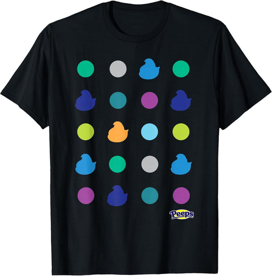 Easter Minimalist Chicks & Dots Pop Art T-Shirt
