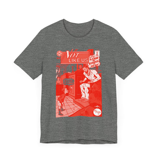 Not Like Us - RED VARIANT - Unisex Jersey Short Sleeve Tee