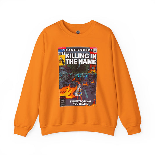 Rage - Killing In the Name - Unisex Heavy Blendâ„¢ Crewneck Sweatshirt