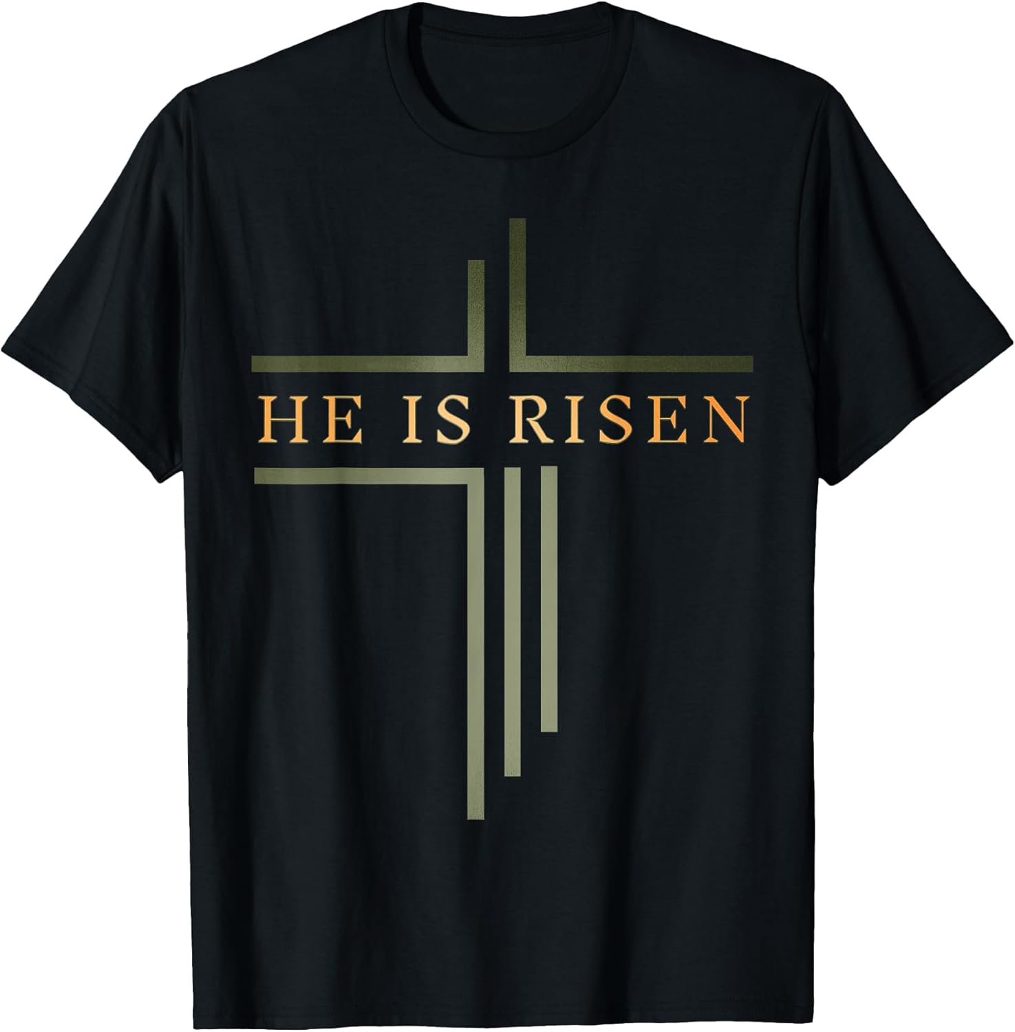 Cross Jesus Religious Easter Day Christians T-Shirt