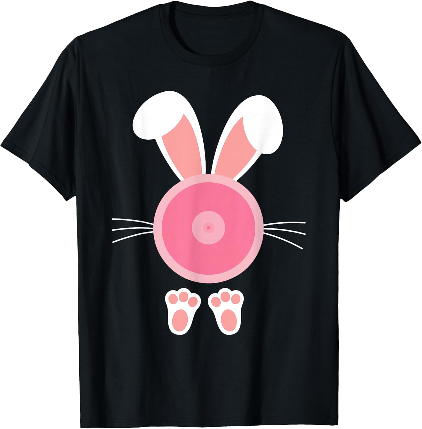 Track Lover Discus Easter Bunny Ears Feet Kids Toddler Adult T-Shirt