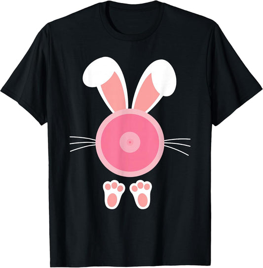 Track Lover Discus Easter Bunny Ears Feet Kids Toddler Adult T-Shirt